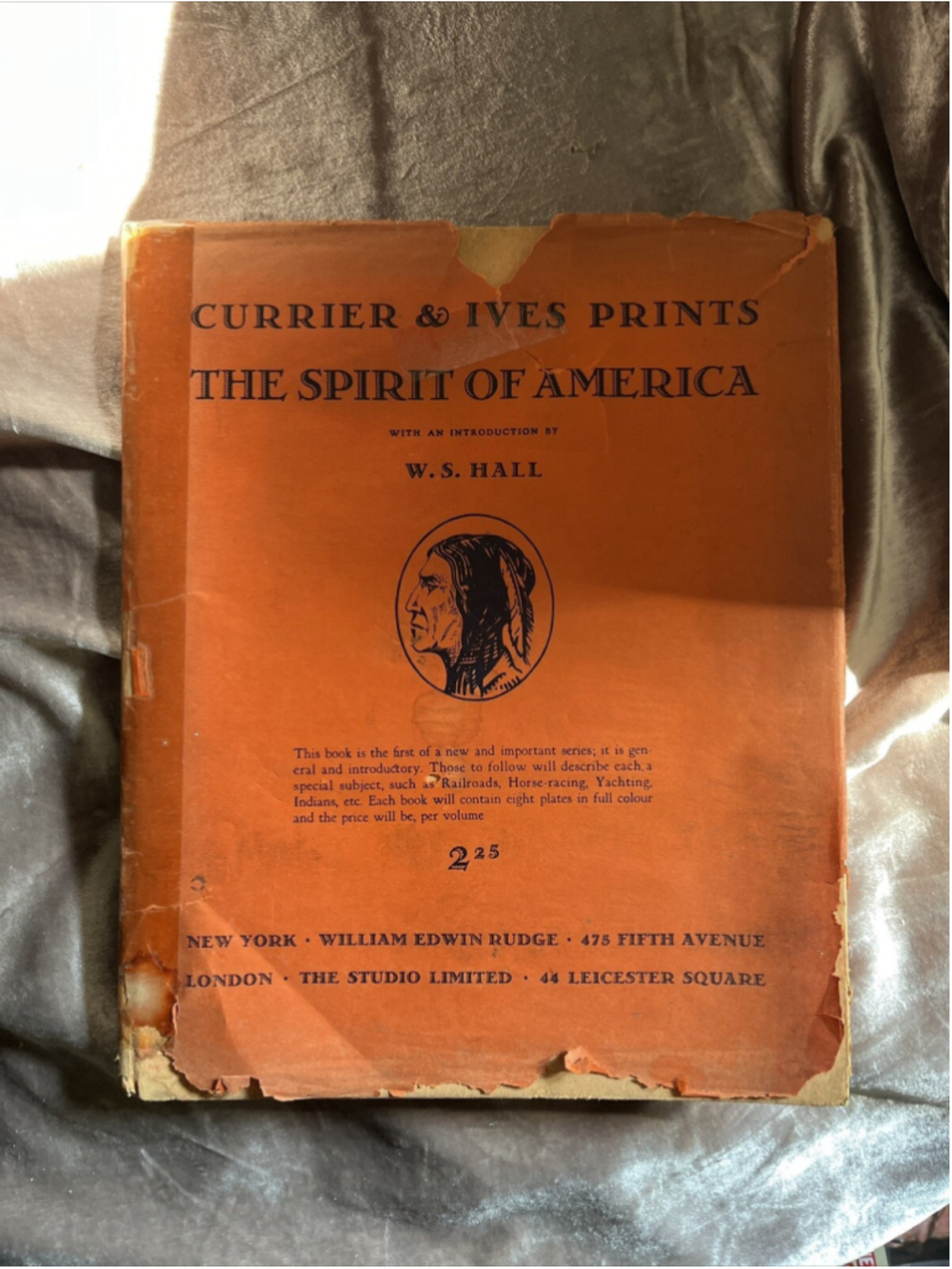 The Spirit of America - W. S. Hall - 1930 THE PRINTS ARE LOVELY INSIDE , MUSTSEE